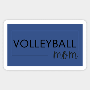 Volleyball Mom Plain Box Sticker